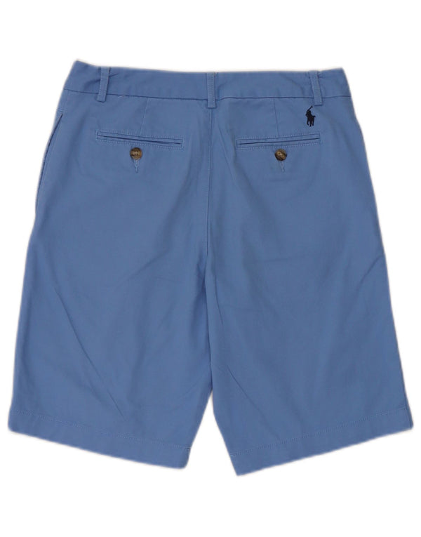 Pantaloni scurți chino Polo Ralph Lauren băieți 13-14 ani W26 bumbac albastru