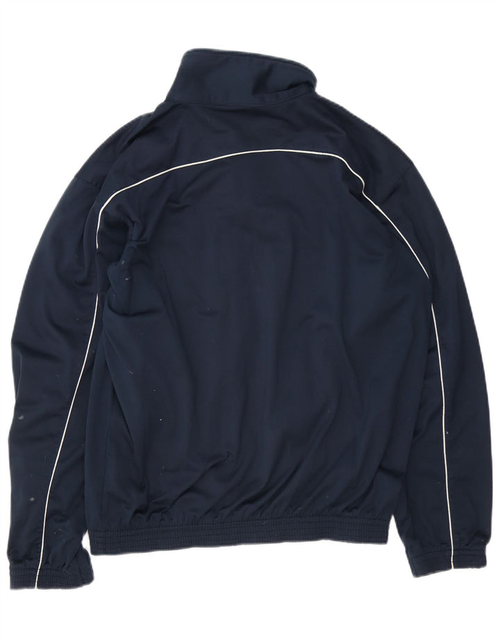 Jachetă de top pentru trening Champion pentru bărbați, poliester mediu albastru