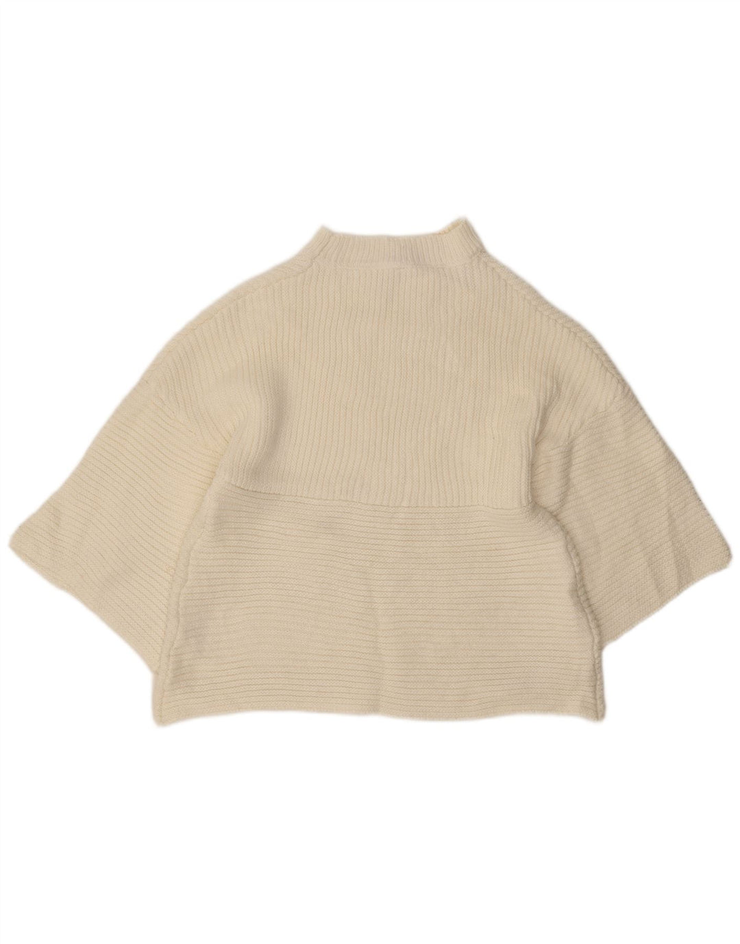 Pulover pentru femei Cooper cu mânecă 3/4 cu gât țestoasă, UK 8, mic, alb