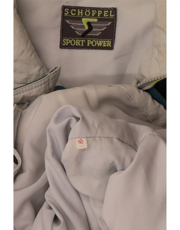 Jachetă de schi pentru bărbați Schoffel EU 50, mare, gri, bloc de culoare