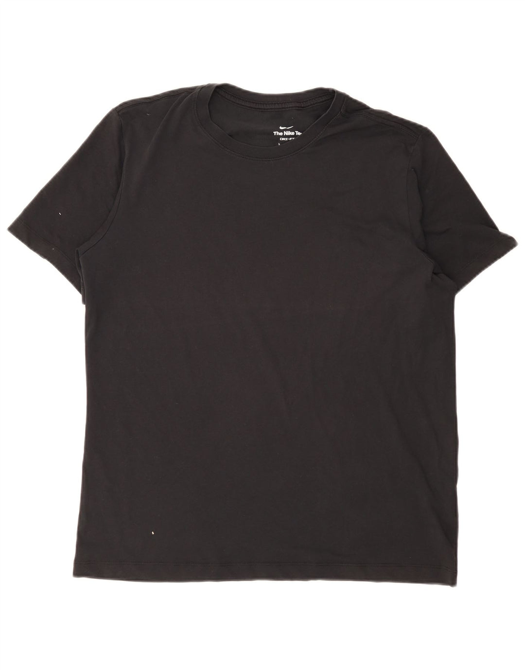 Tricou Nike Dri Fit pentru bărbați Top mare din bumbac negru