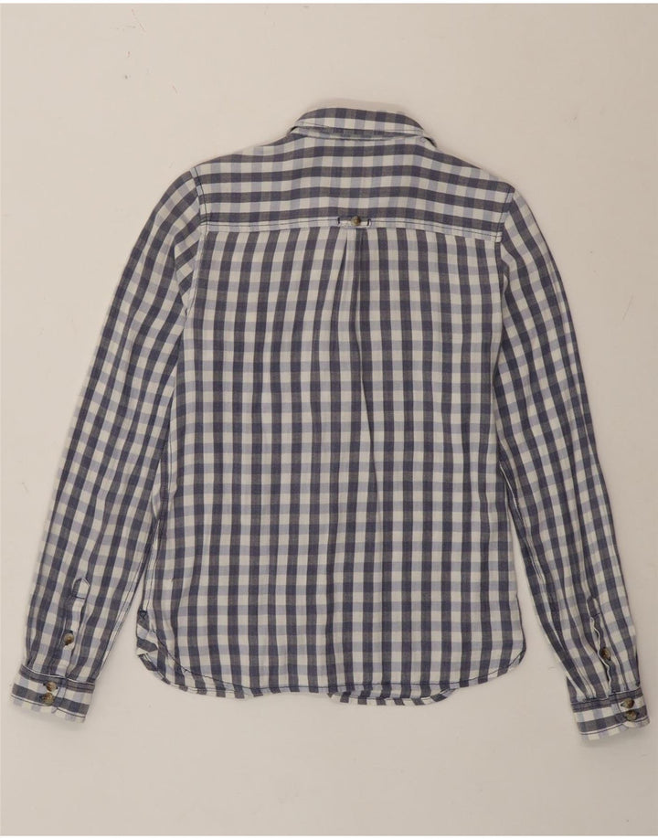 Cămașă pentru femei Fat Face Classic Fit UK 12 Medium Blue Gingham Bumbac