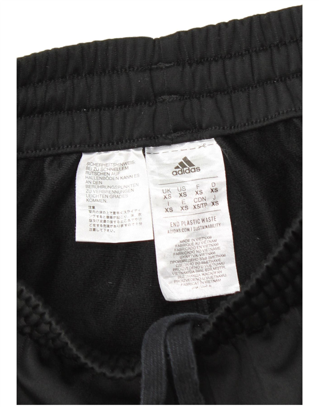 Pantaloni de trening pentru bărbați Adidas Pantaloni de jogging XS Poliester negru