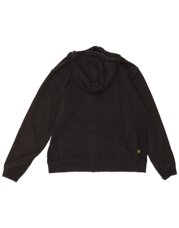Pulover G-Star pentru bărbați, cu fermoar, bumbac XL, negru