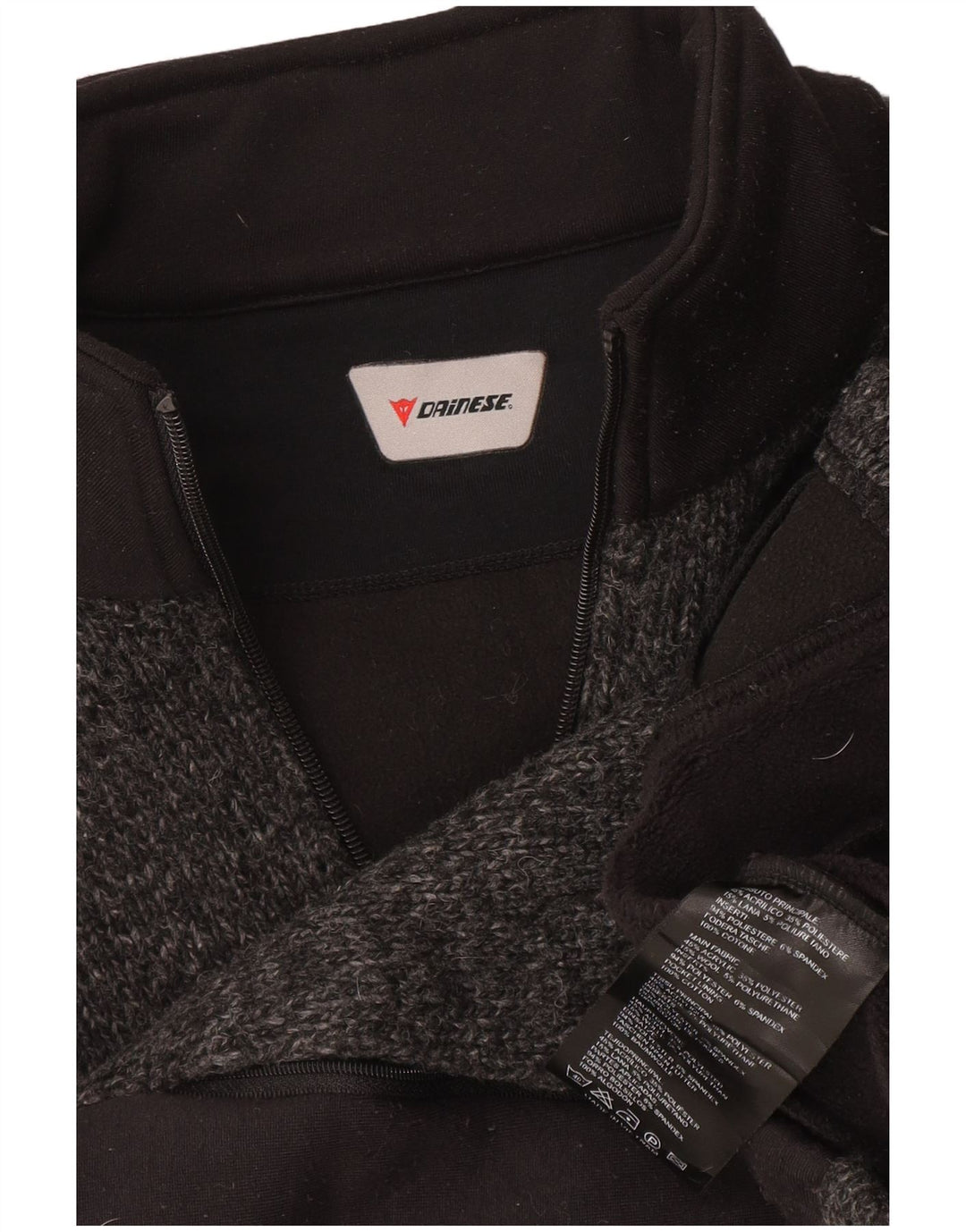 Pulover cardigan pentru femei Dainese UK 10, gri mic, acrilic color bloc