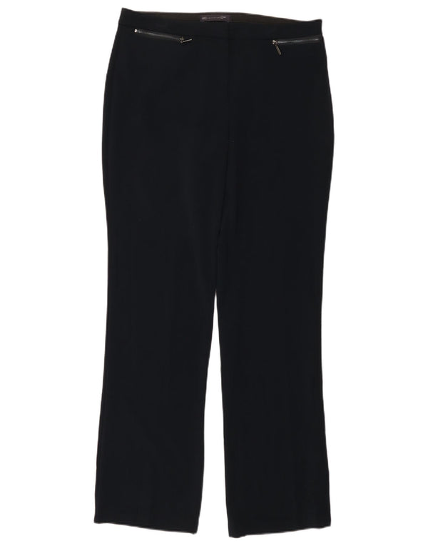 Pantaloni casual pentru femei Marks & Spencer UK 12 Medium W32 L30 Bleumarin