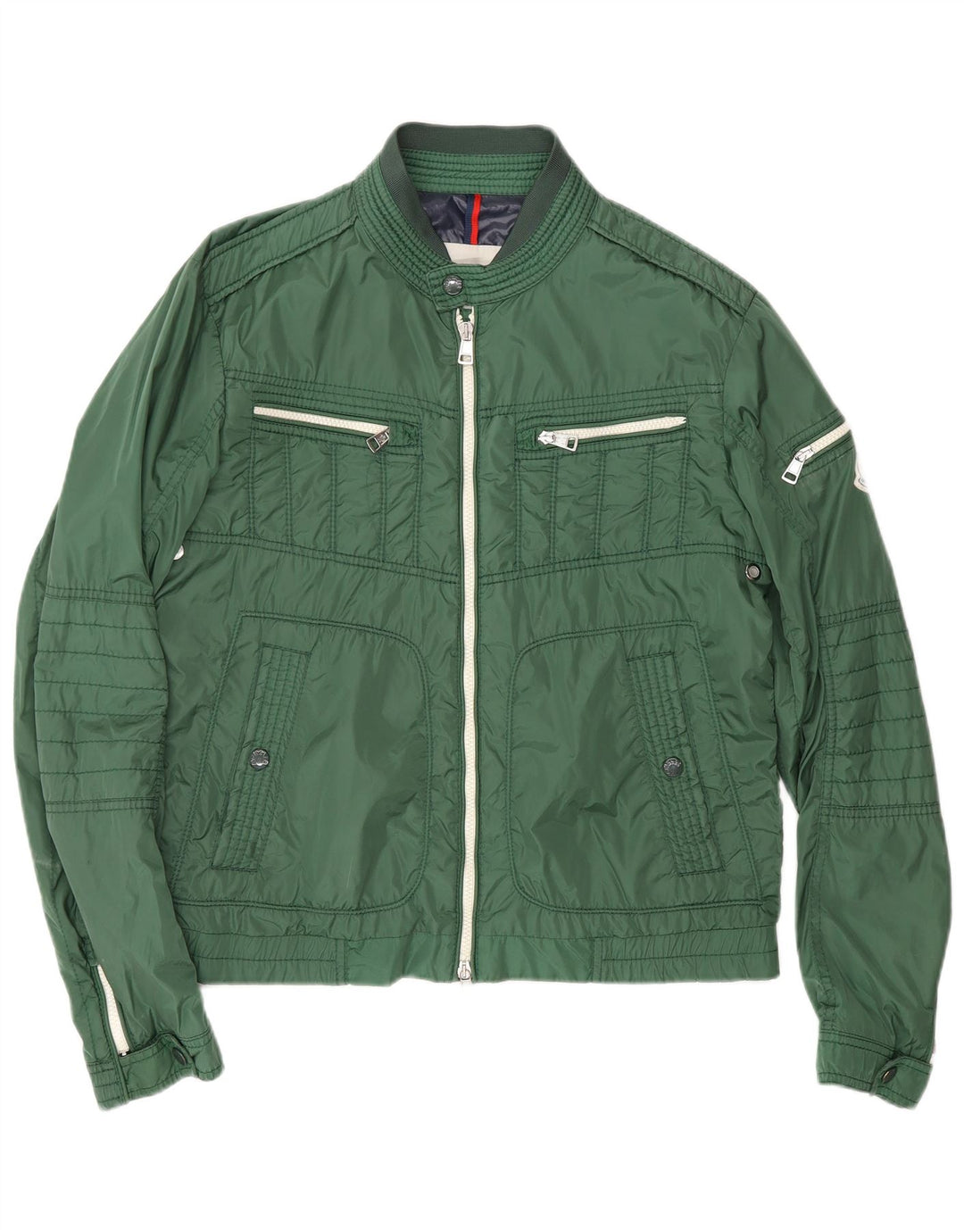 Bomber pentru bărbați MONCLER Mărimea 3, mare, verde, modernă