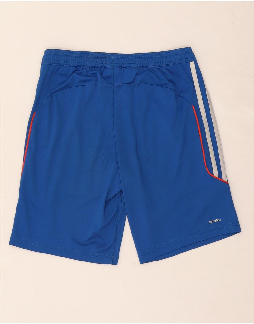 Pantaloni scurți sport pentru băieți Adidas Climalite 9-10 ani poliester albastru