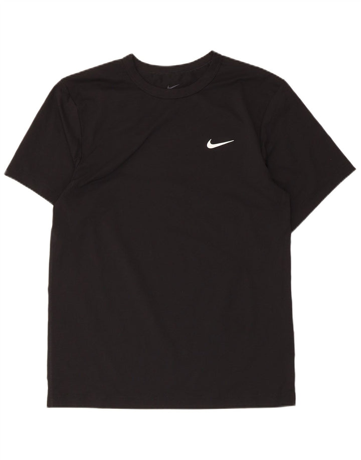 Tricou Nike Dri Fit pentru bărbați Top mic poliester negru