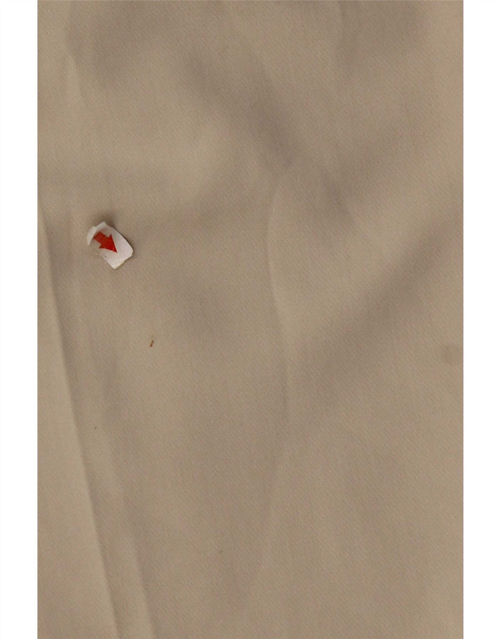 Pantaloni de costum conici pentru femei Zara Mediu L28 L26 Poliester alb