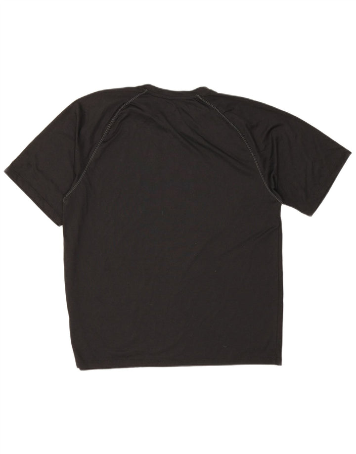Tricou cu grafic pentru bărbați Adidas UNC Pembroke Top mare poliester negru