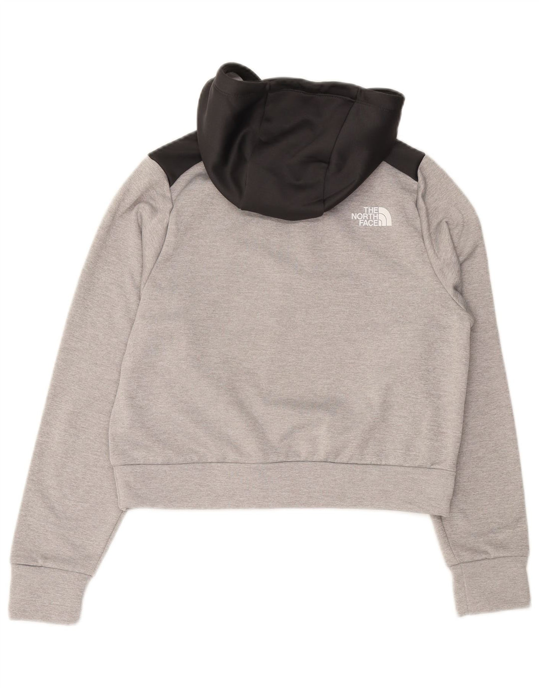 The NORTH FACE Jumper crop pentru femei UK 12 Medium Gri Colorblock