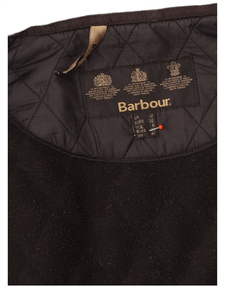 Jachetă utilată matlasată Barbour pentru femei UK 12 Medium Black