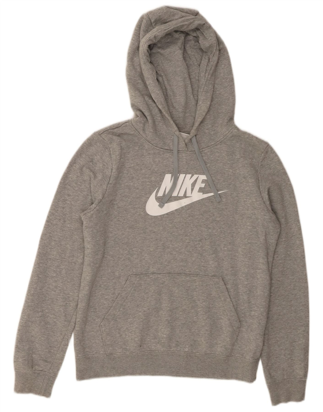 Pulover NIKE pentru femei, supradimensionat, cu hanocă grafică UK 6 XS, bumbac cu pete gri