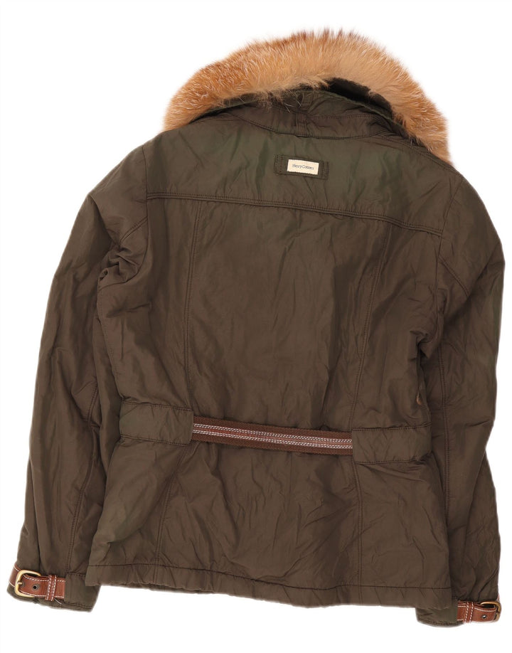 Jachetă parka pentru femei Henry Cottons IT 44 nailon verde mediu