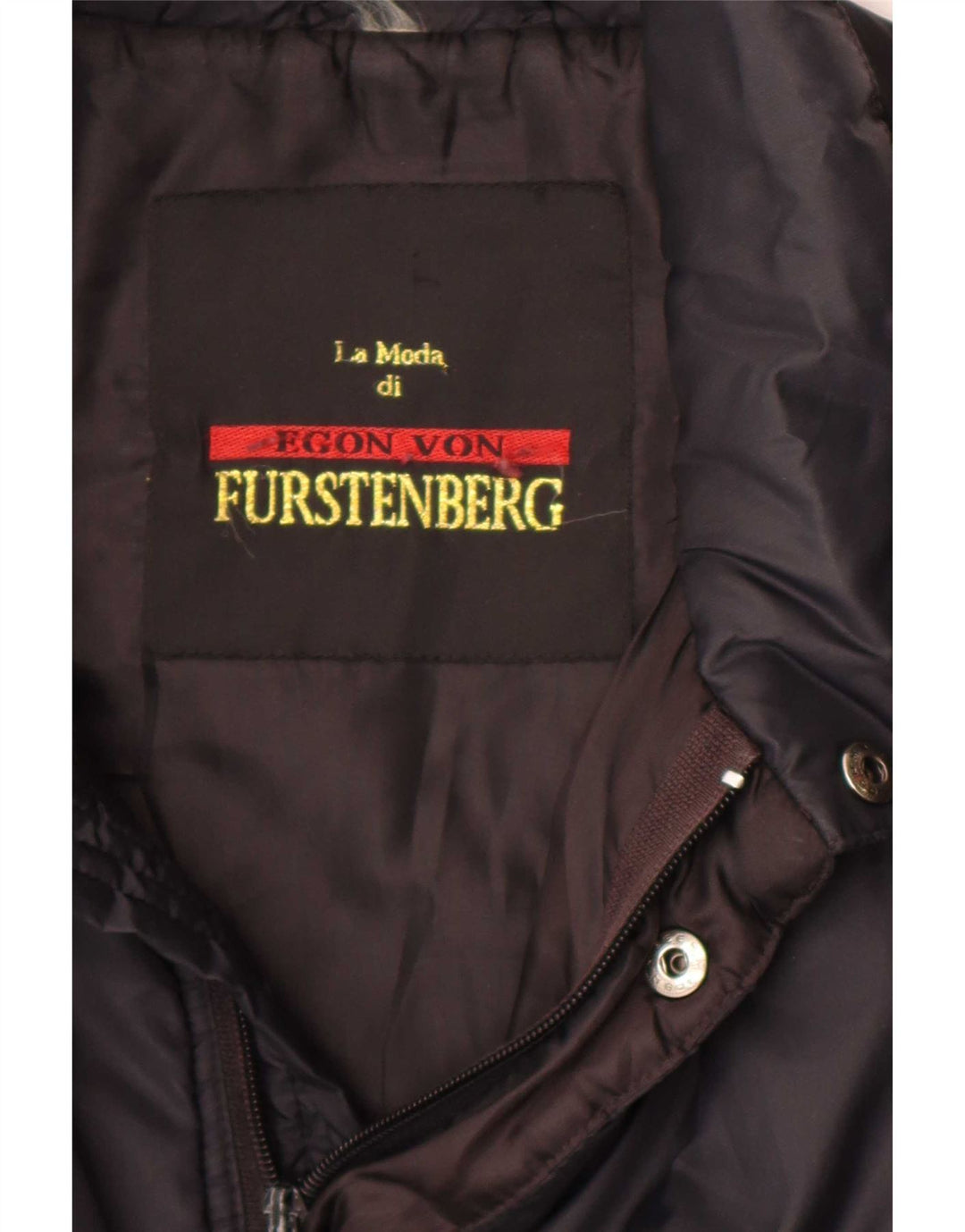 Jachetă căptușită pentru bărbați Egon Von Furstenberg UK 40 Large Black