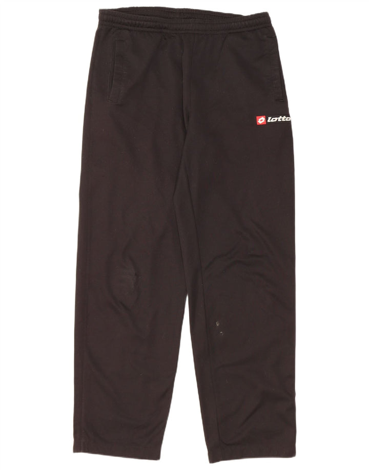 Pantaloni de trening Lotto pentru bărbați, mari, negri