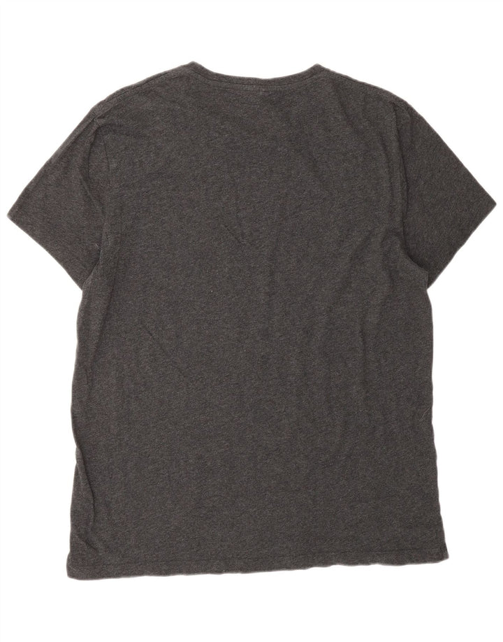 JACK WILLS Mens T-Shirt Top Medium Grey Cotton