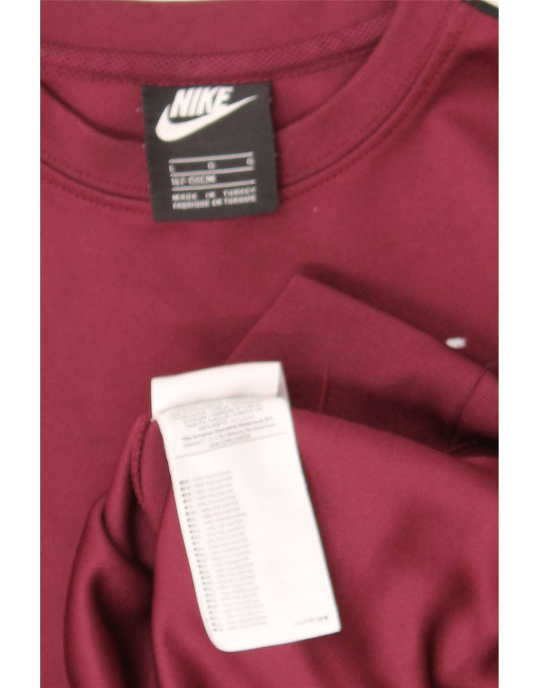 Pulover cu grafic Nike pentru băieți, 12-13 ani, mare, maro