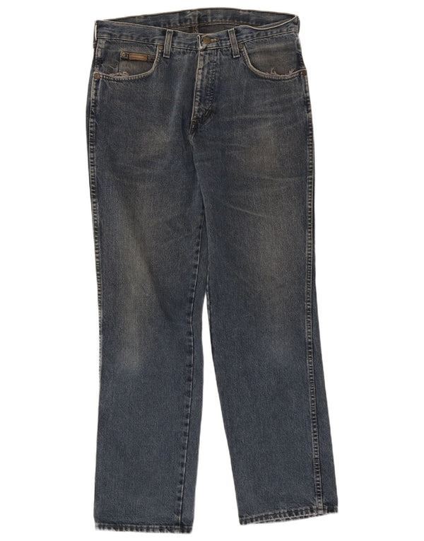 Blugi drepte pentru bărbați Wrangler Texas W32 L31 Bumbac albastru