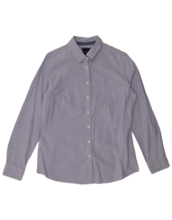 Crew Clothing Cămașă Classic Fit UK 12 Bumbac albastru mediu