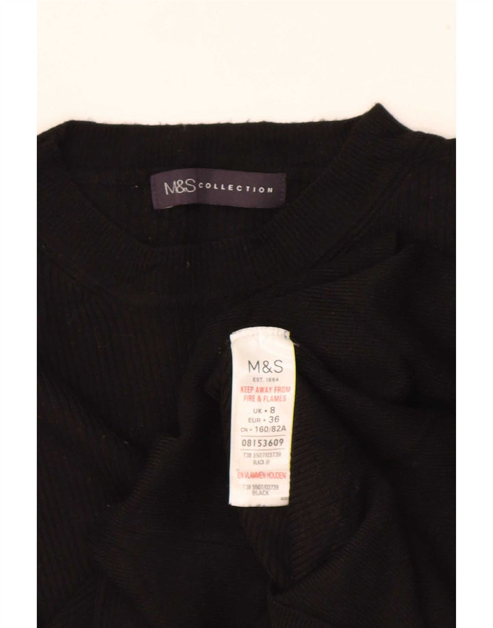 Bluză pentru femei Marks & Spencer Top UK 8 Small Black Viscose
