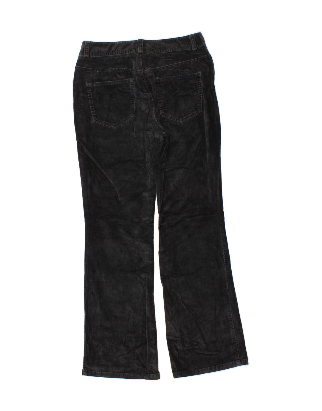 DOCKERS Womens Bootcut Corduroy Trousers W30 L30 Black Vintage Dockers and Second-Hand Dockers from Messina Hembry 