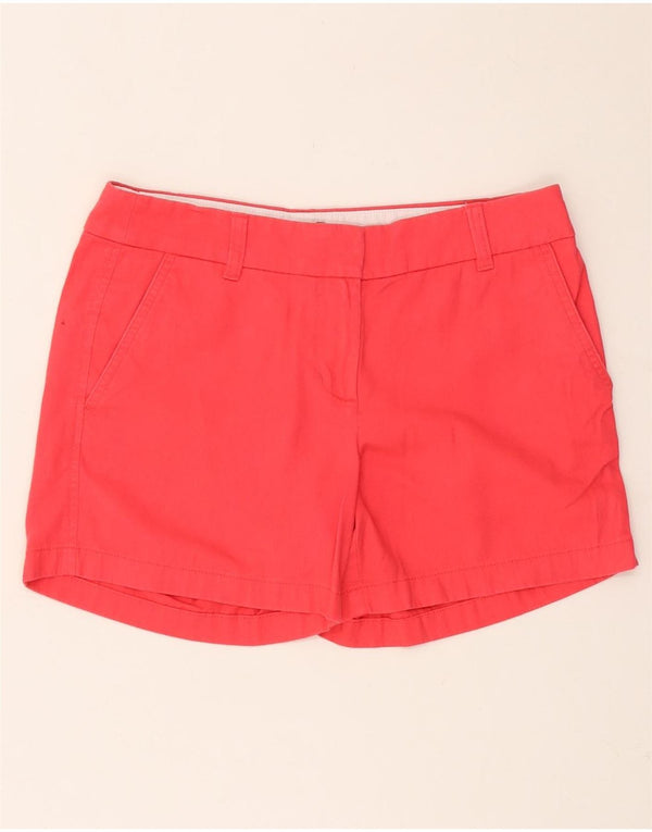 Pantaloni scurti chino pentru femei J. CREW US 4 Small W30 Bumbac roșu