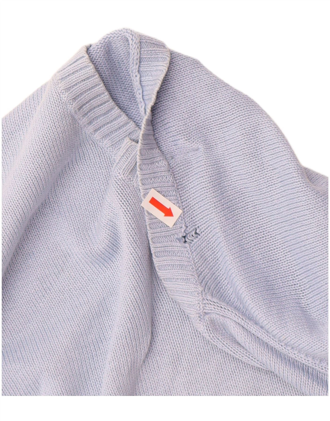 POLO RALPH LAUREN Pulover cu decolteu în V pentru băieți 13-14 ani XL bumbac albastru