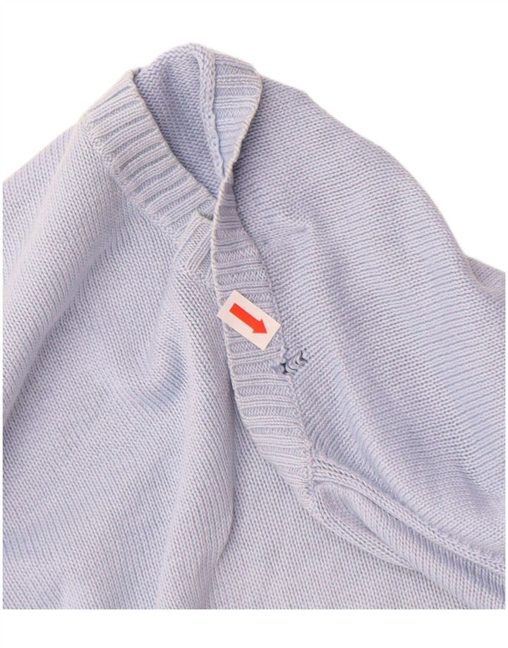 POLO RALPH LAUREN Pulover cu decolteu în V pentru băieți 13-14 ani XL bumbac albastru