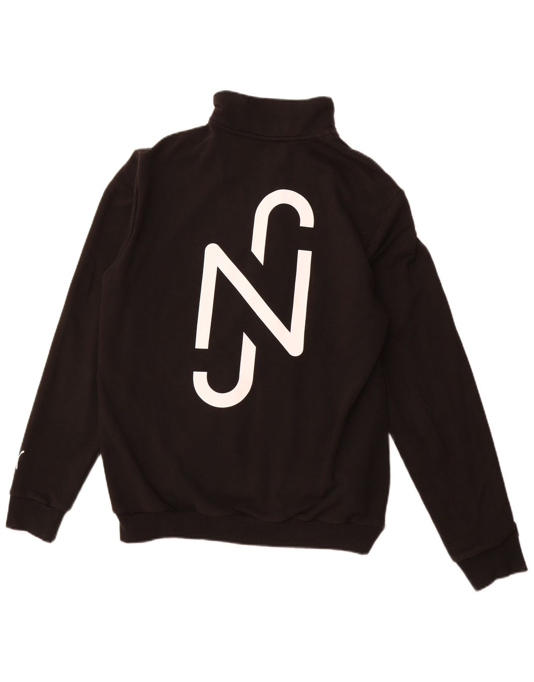 Jachetă de trening grafică PUMA pentru bărbați, mare, neagră