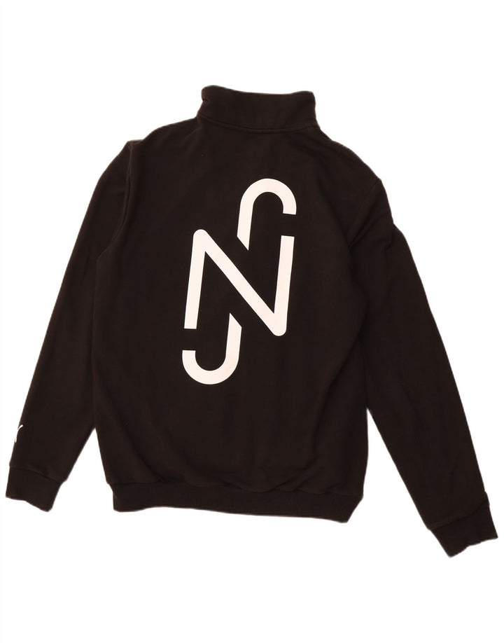 Jachetă de trening grafică PUMA pentru bărbați, mare, neagră