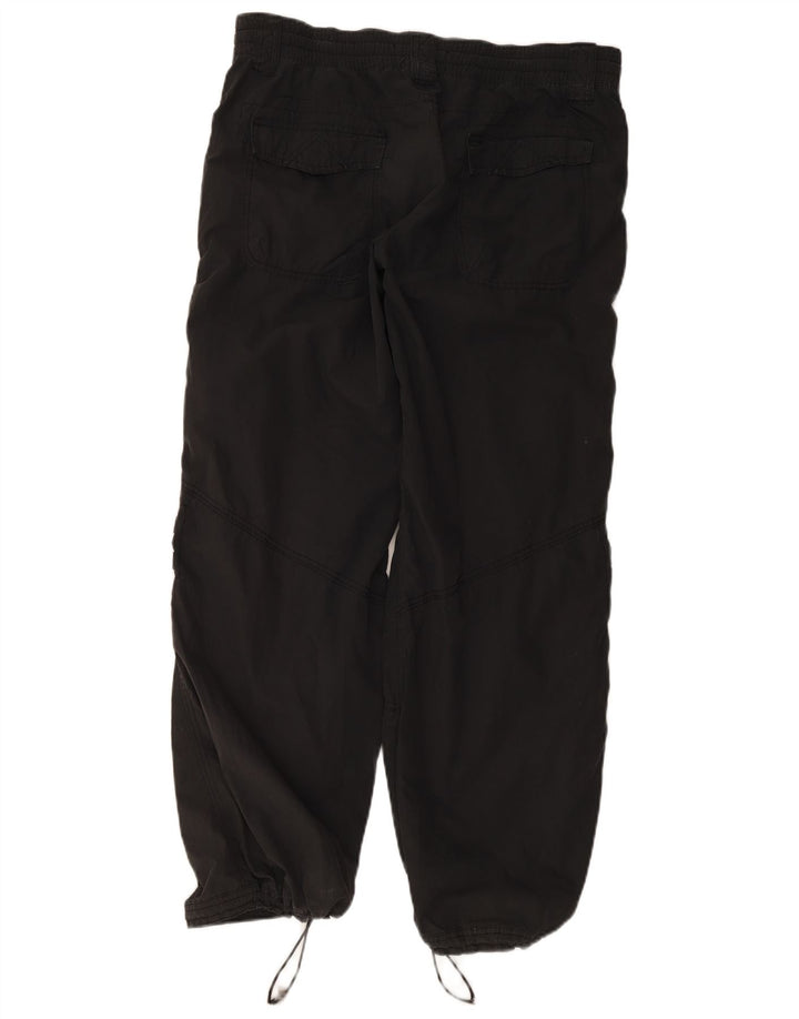 Pantaloni cargo Nike pentru femei de jogging UK 16 Large W34 L30 Poliester negru