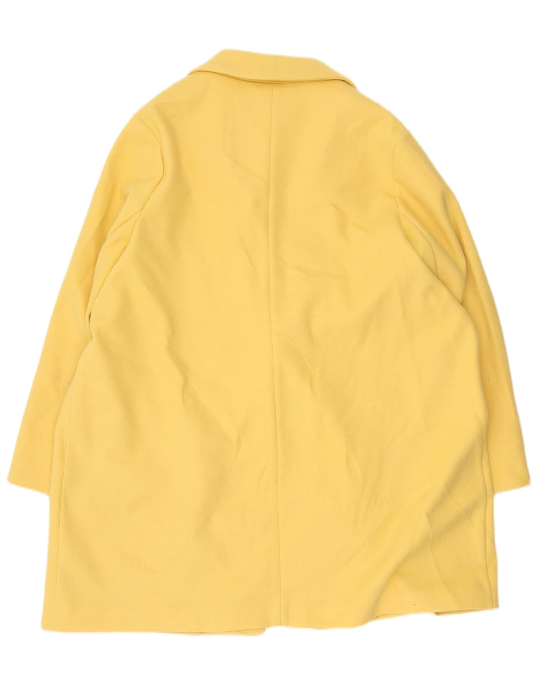 Palton pentru femei Marks & Spencer UK 24 4XL galben bumbac