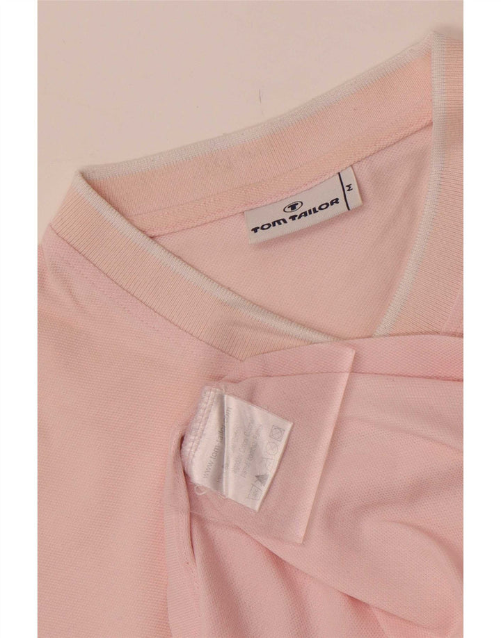 Tricou pentru bărbați Tom Tailor Top Medium Pink Bumbac
