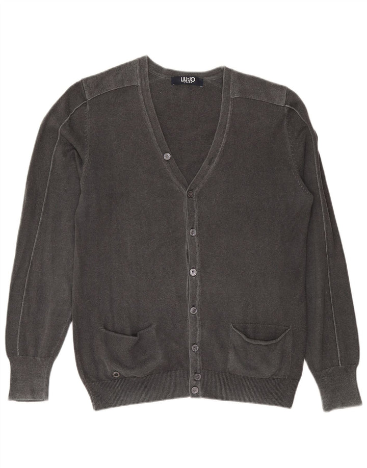 Pulover cardigan bărbați Liu Jo XL bumbac gri