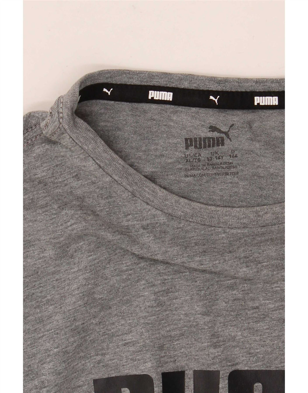 Tricou grafic Puma pentru băieți Top 13-14 ani gri