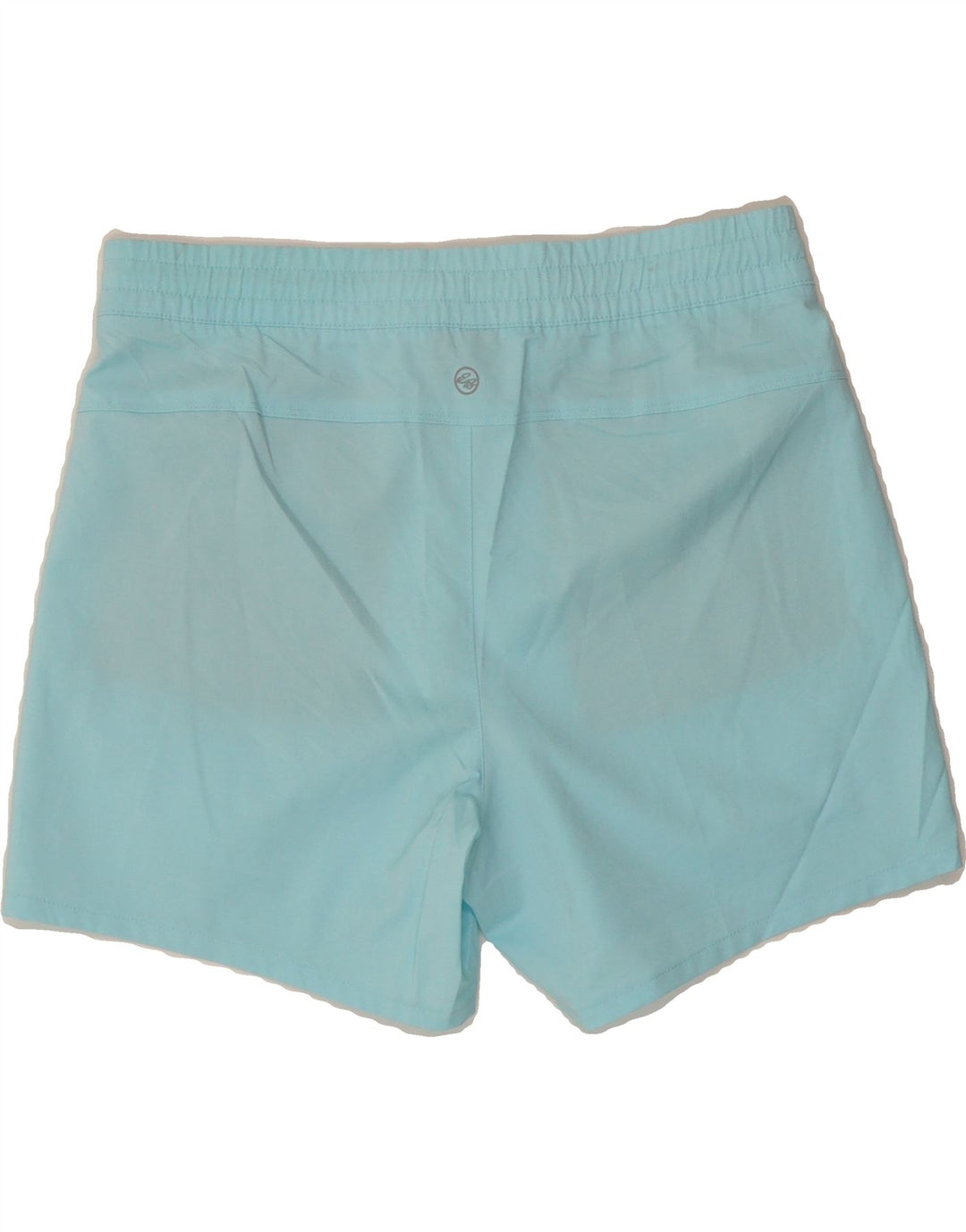 EDDIE BAUER Womens Sport Shorts UK 10 Small  Turquoise Polyester Vintage Eddie Bauer and Second-Hand Eddie Bauer from Messina Hembry 