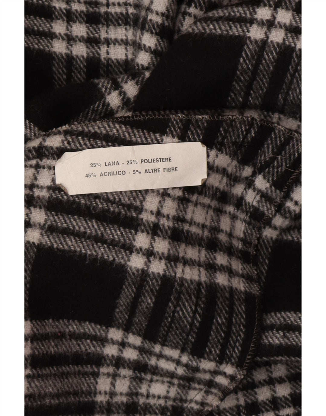 Poncho Vintage pentru bărbați, lână gri, mărime unica