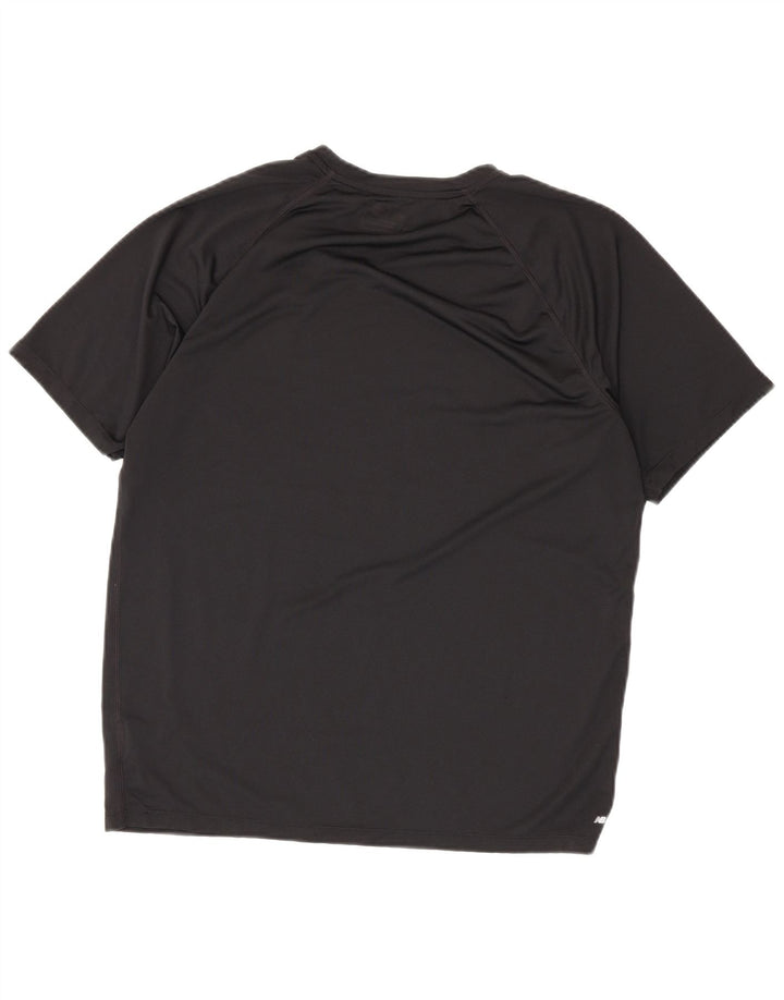 Tricou grafic pentru bărbați New Balance Top mare poliester negru