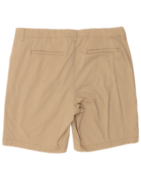 Pantaloni scurți casual Lee, cu talie medie, cu talie medie US 18 2XL W38, bej, bumbac