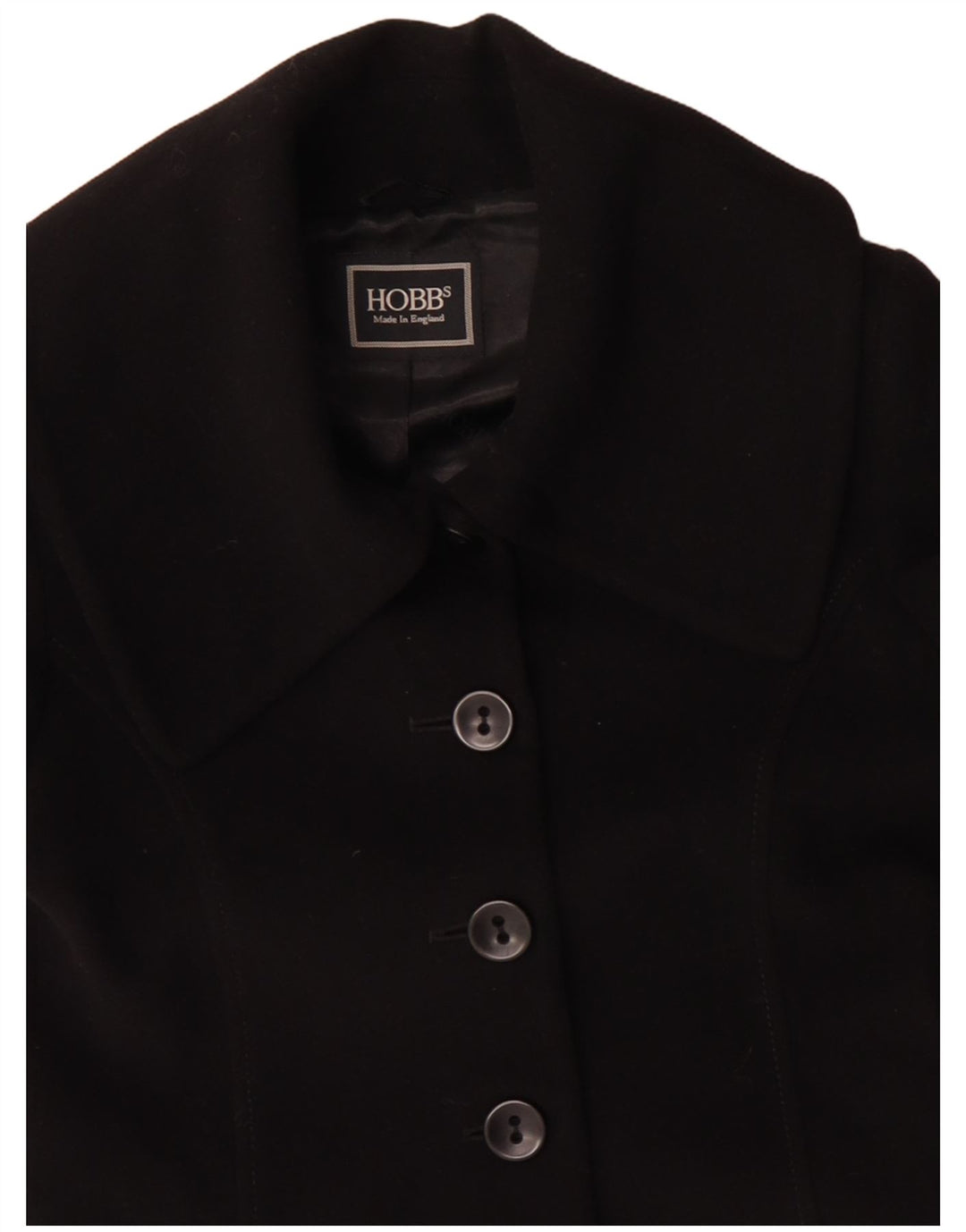 Pardesiu Hobbs pentru femei UK 14 Medium Negru Lână