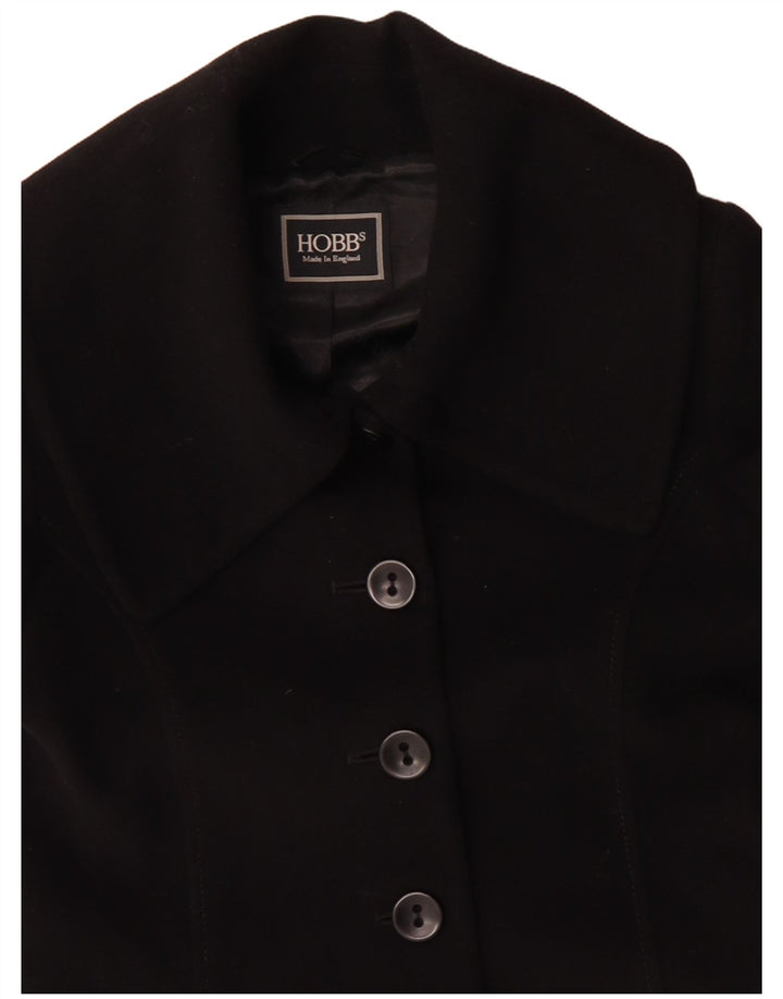 Pardesiu Hobbs pentru femei UK 14 Medium Negru Lână