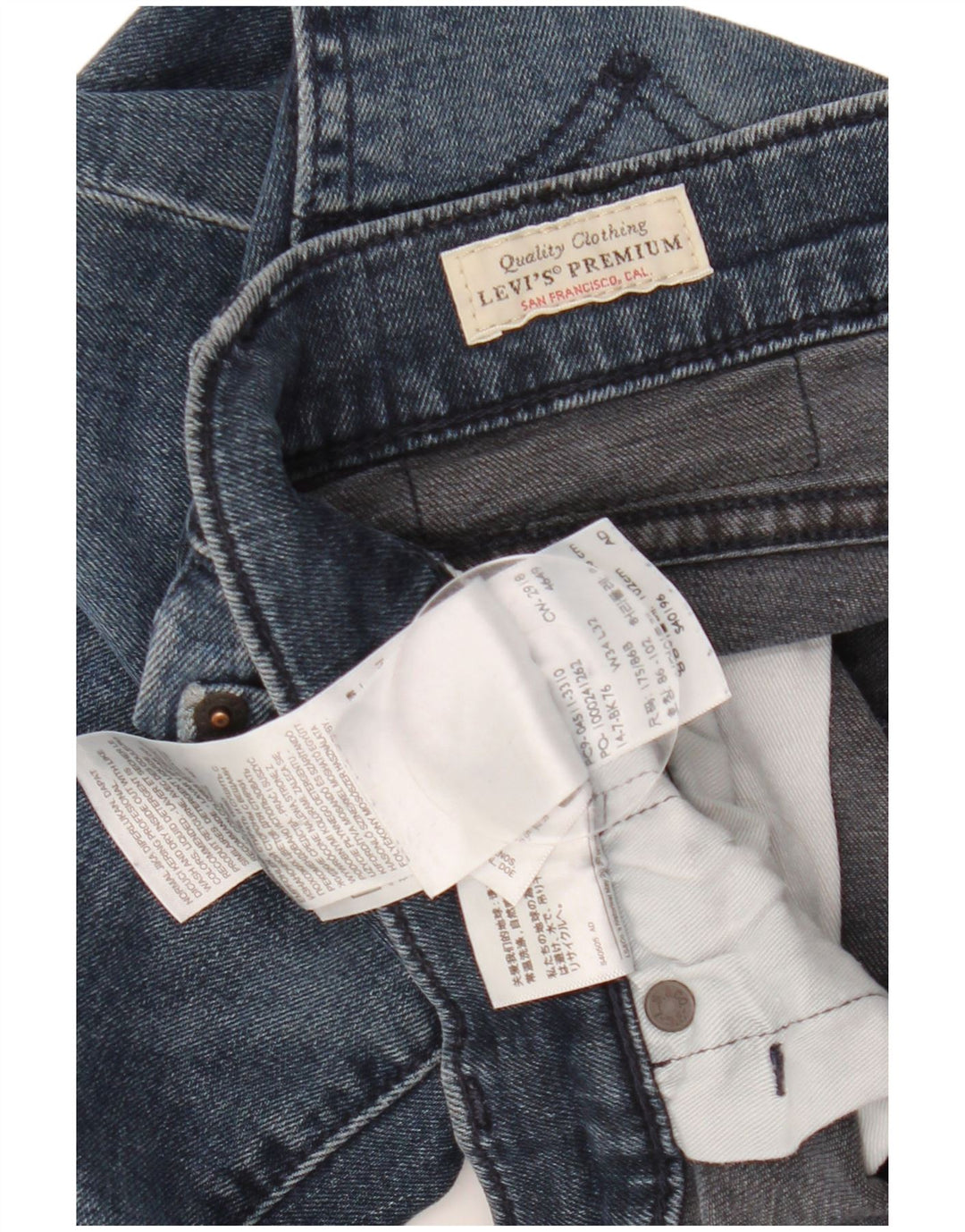 Blugi conici 502 pentru bărbați LEVI'S L34 L32 Bumbac albastru