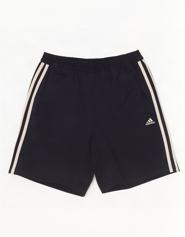 Pantaloni scurți sport pentru bărbați Adidas, poliester, albastru mic