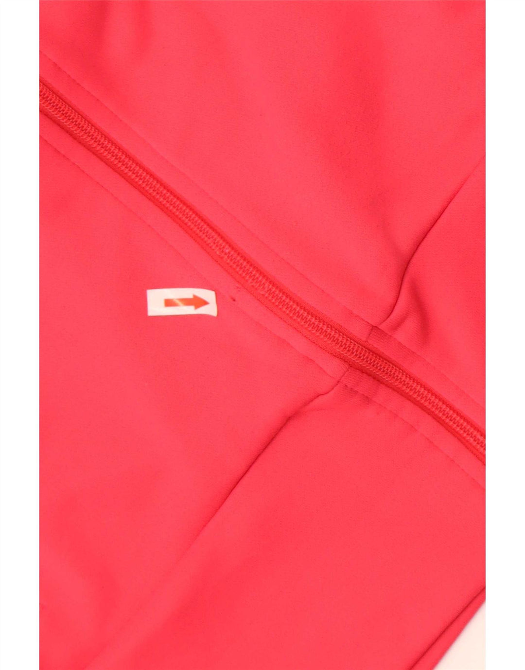 Jachetă de top pentru trening Adidas pentru femei UK 16, mare, roz, poliester