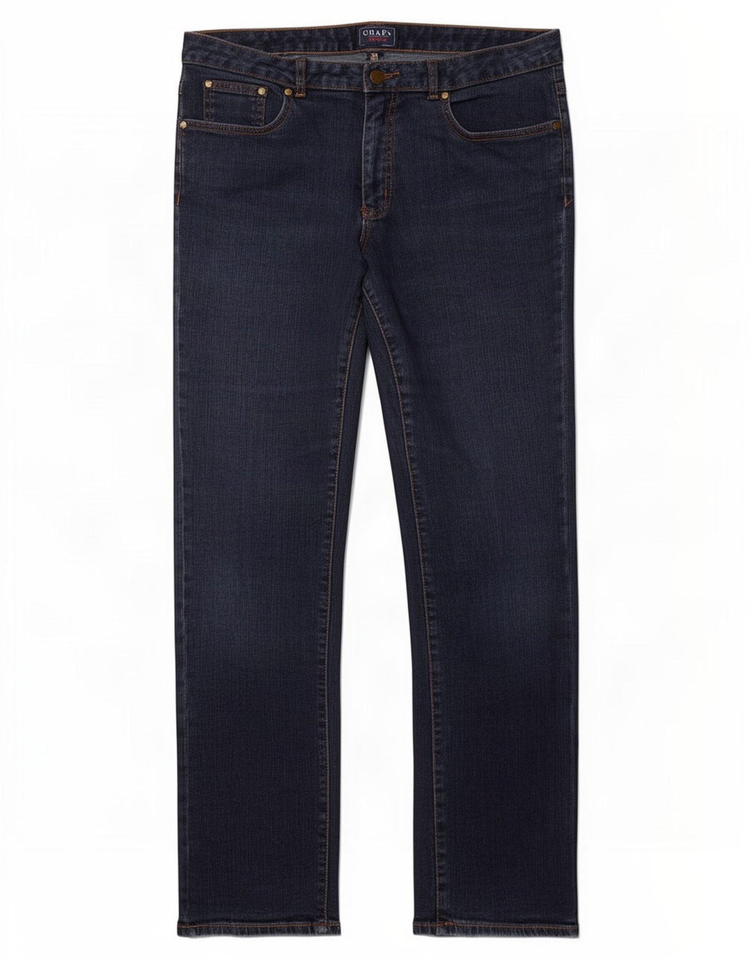 Jeans drepti pentru femei Chaps US 12 Large W36 L32 Bumbac bleumarin
