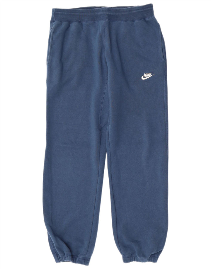 Pantaloni de trening pentru bărbați Nike Pantaloni de jogging Bumbac albastru mediu