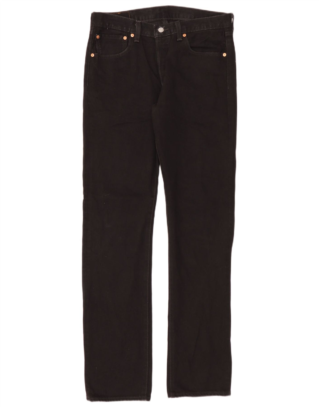 Blugi Levi's 501 drepte pentru bărbați W31 L34 bumbac negru