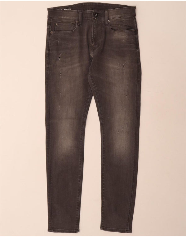 Blugi pentru bărbați G-STAR Revend skinny W30 L32 bumbac gri